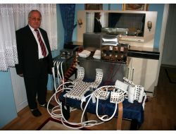 Trabzonlu Emekli Mucit Sırt, Bel Ve Bacak Ağrısını Tedavi Eden Makine İcat Etti