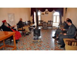 Hastane Başhekimi Arıkan, Metropolit Aktaş’ı Ziyaret Etti