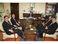 Agiad Yönetimden Ahiler Kalkınma Ajansı'na 'Hayırlı Olsun' Ziyareti