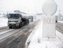 Bolu Dağı'nda Kar Yağışı Etkili Oluyor!!
