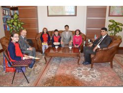 Sultan Alparslan Koleji, Azerbaycan Başkonsolosu Süleymanov'u Ağırladı