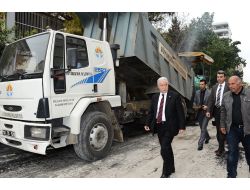 Gazipaşa’da Asfalt Çalışmaları Devam Ediyor