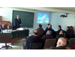 Gümüşhane'de Elma Üreticileri Bilgilendirildi