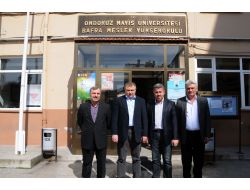 Samsun Gıda Yöneticilerinden Bafra Meslek Yüksek Okulu’na Ziyaret