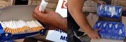 100 Milyon adet makaron ele geçirildi!