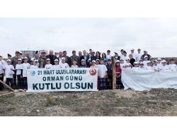 Taşköprü’de 50 Bin Fidan Toprakla Buluştu