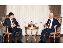 Çetinsaya'dan Eroğlu'na Ziyaret