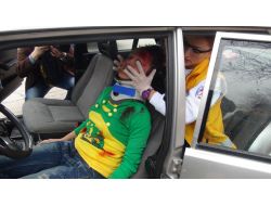 112 Acil Ekiplerinin ‘kaza Tatbikatı’ Nefes Kesti