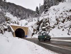 Gümüşhane'de 61 Köy Yolu  Ulaşıma Kapandı