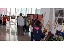 Feza Berk Öğrencilerinden Çanakkale Sergisi