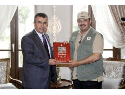 Suudi Prens Al Saud, Vali Lekesiz’i Ziyaret Etti