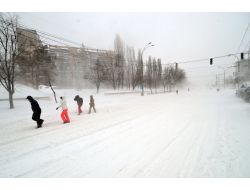 Kiev’de Otoyollar Yaya Yolu Oldu