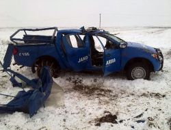 Askeri Araç Kaza Yaptı, 7 Asker Yaralandı!