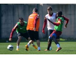 Galatasaray, İstanbul Bbsk Maçının Hazırlıklarını Sürdürdü