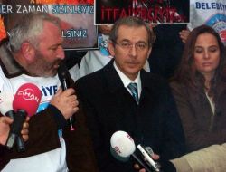 Abdüllatif Şener'den Eylem Yapan İtfaiyecilere Destek