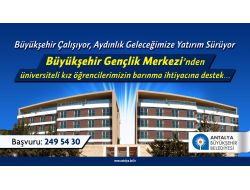 Antalya’da Gençlik Sosyal Tesisi’ne Başvurular Başladı