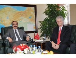 Avusturya Büyükelçisi Klaus Wölfer, Vali Coş'u Ziyaret Etti