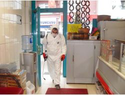 Çubuk’ta 200 İşyeri İlaçlandı