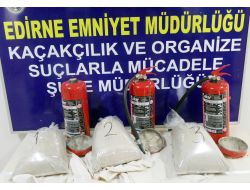 Yangın Tüplerinde 15 Kilo 224 Gram Eroin Çıktı