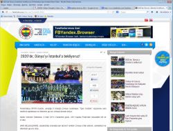 Fenerbahçe Spor Kulübü'dan '2020’de; Dünya’yı İstanbul’a Bekliyoruz' Çağrısı