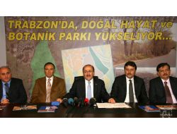 Çamoba'ya Botanik Parkın Önü Açıldı