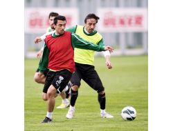 Bursaspor'da Neşeli Antrenman