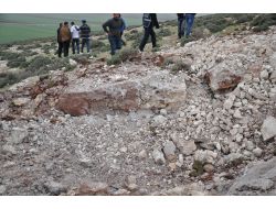 Hatay’da Dağlık Alana Havan Topu Mermisi