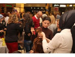 Gamek Kuaförlük Kursu Öğrencilerinden Ücretsiz Saç Bakımı