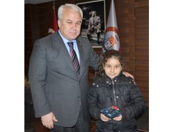 Küçük Milli Satranççı Mutso’yu Ziyaret Etti