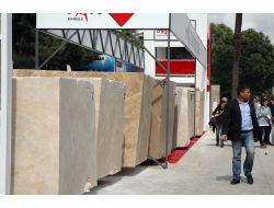 Fuar İçin 80 Tır Mermer Taşındı