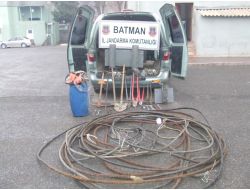 Tpao Üretim Sahalarında Bakır Tel Çalan Şahıslar Yakalandı