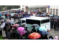 Baba Kurşunuyla Öldürülen Anneye Hüzünlü Veda