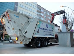 Çorum'un Yer Altı Konteyner Sistemi, Bolu'ya Örnek Oldu