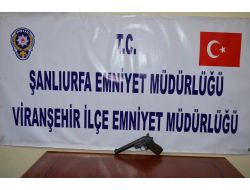 Viranşehir'de Tarihî Bir Tabanca Ele Geçirildi