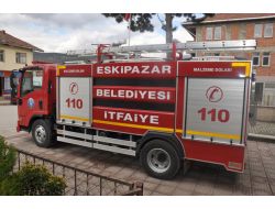 Eskipazar Belediyesi İtfaiye Aracı Aldı