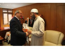 Suriyeli İmamlar Müftü Gökce'yi Zayaret Etti