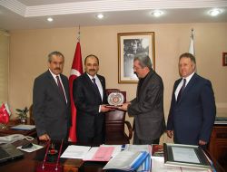Rektör Aydın'dan Başkan Vergili’ye Teşekkür Ziyareti