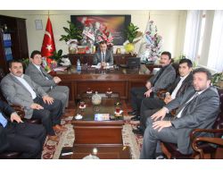 Karsiad'dan Kars İl Özel İdare Genel Sekreterine Hayırlı Olsun Ziyareti