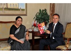 Hindistan’la Antalya’nın İkili İlişkileri Gelişecek