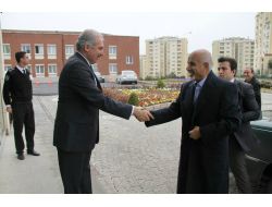 Libya Devlet Başkanı, Mevlüt Uysal'ı Ziyaret Etti