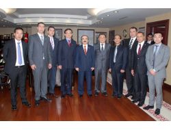 Çinli Heyetten Vali Coş'a Ziyaret