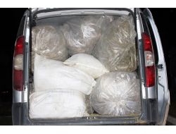 Bingöl'de 205 Kilogram Esrar Maddesi Ele Geçirildi