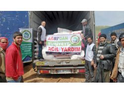 Ağrı İhyad, Suriye’ye 25 Ton Un Gönderdi