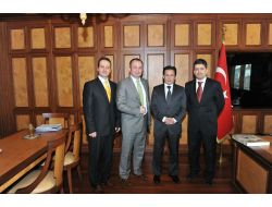 Coşkun Koleji Yönetiminden Başkan Yazıcı'ya Ziyaret