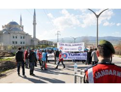 Bolu'da Türk Metal Sendikası Üyelerinden Tepki Eylemi