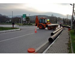 Halat Koptu, Doğalgaz Boruları Yola Saçıldı