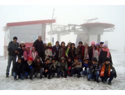 Kaymam Özbey Öğrencilerle Erciyes'i Gezdi