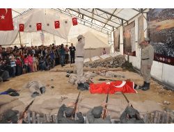 Çanakkale Savaşları Çadırı Ziyaretçilere Duygu Dolu Anlar Yaşattı