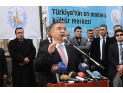 Bakan İsmet Yılmaz Kültür Merkezi Temeli Attı