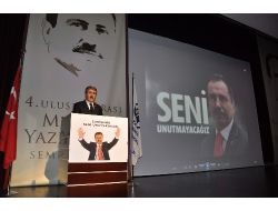 Türk Dünyası, Eskişehir'de Yazıcıoğlu’nu Anlattı